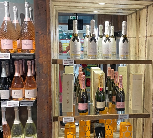 Off sales cabinet